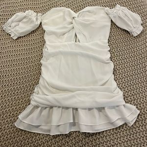 Mable White Mini Dress